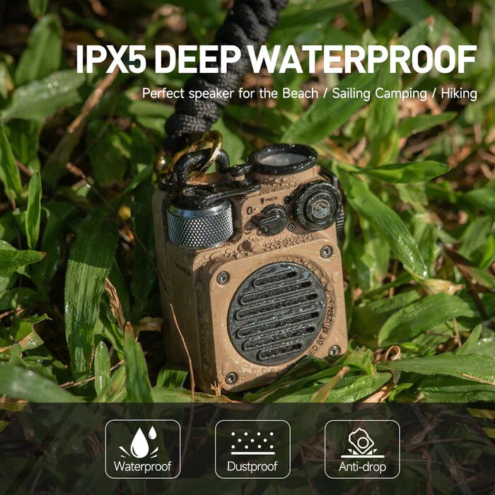 Buy Muzen Wild Mini Rugged Outdoor Speaker | Desert for USD 109.00 |  Swisslink